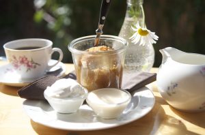 Gemütliches Kaffeetrinken